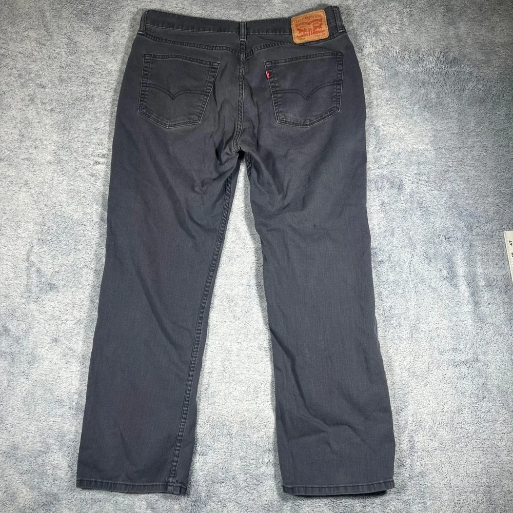 Levis 541 Athletic Taper‎ Jeans Mens 36x30 Gray Denim Pants 541-1120